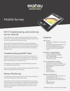 Ekahau Mobile Survey DS_Page_1
