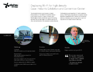 Ekahau Case Study - Helsinki Exhibition and Convention Center_Page_1