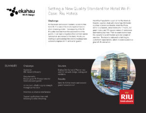 Ekahau Case Study - Riu Hotels_Page_1