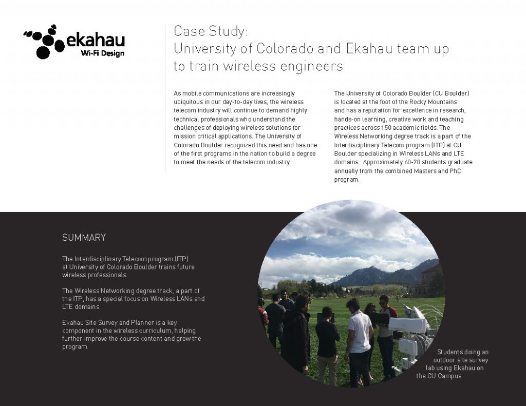 Ekahau Case Study - University of Colorado_Page_1