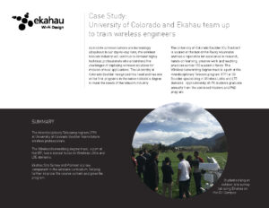 Ekahau Case Study - University of Colorado_Page_1