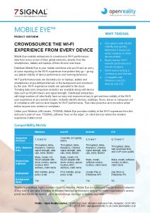 7SIGNAL Mobile Eye Product Overview