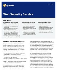 Symantec Web Security Service Datasheet_Page_1