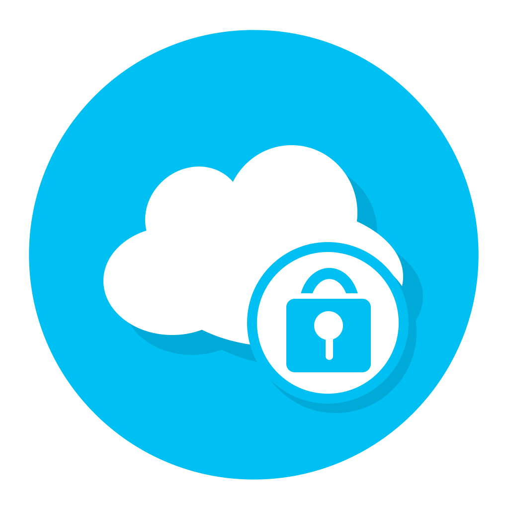 Cloud Security Icon