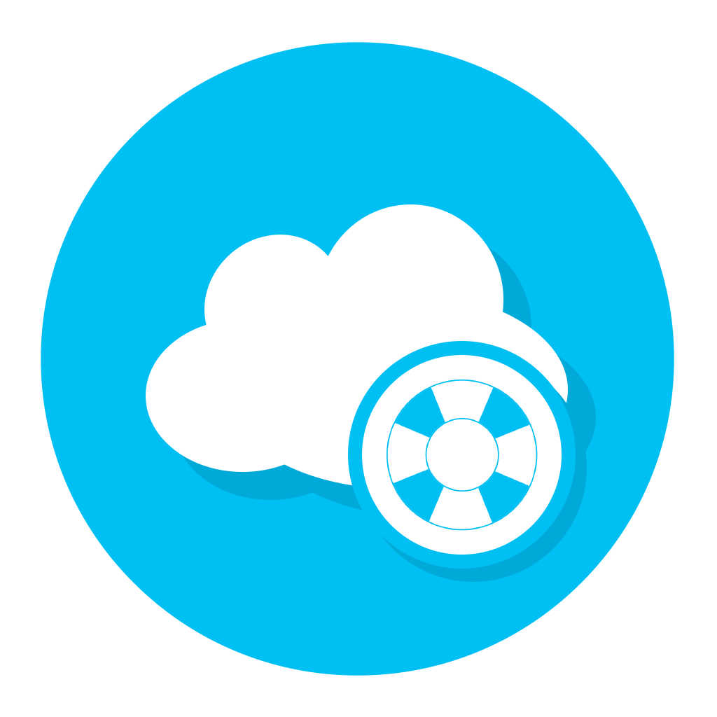Cloud Disaster Recovery Icon