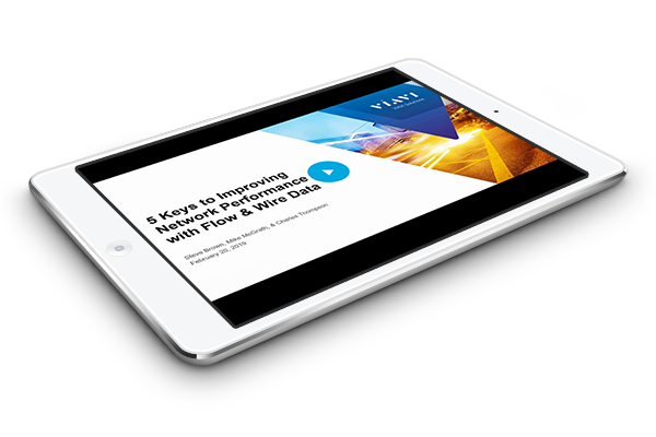 VIAVI 5 Keys Webinar Preview