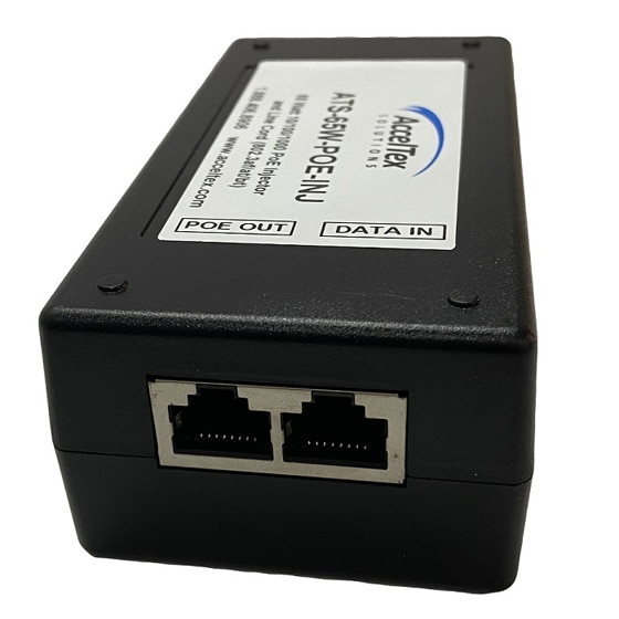 AccelTex PoE Injector