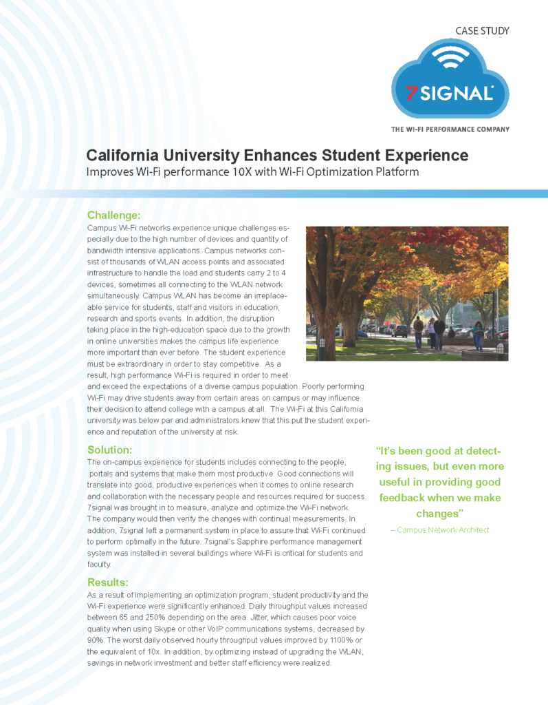 7SIGNAL California University Case Study_Page_1