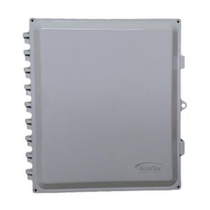 14x12x6 Heated PoE Enclosure for 4 Element RPSMA External Antenna