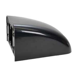 AP L-Bracket Wall Mount with Braces & Cover - V3 (Black)
