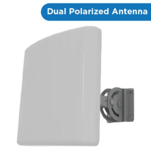 2.4/5 GHz 10/11 dBi 4 Element High Density Patch Antenna with N-Style