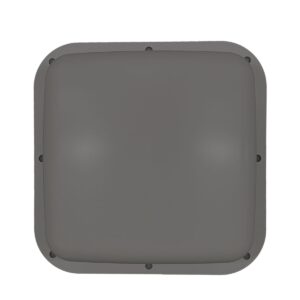 11.75" x 11.75" x 4" Black ABS AP Cover