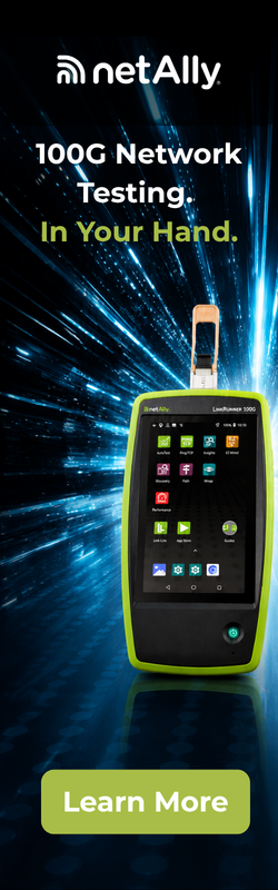 NetAlly LinkRunner 100G Network Tester